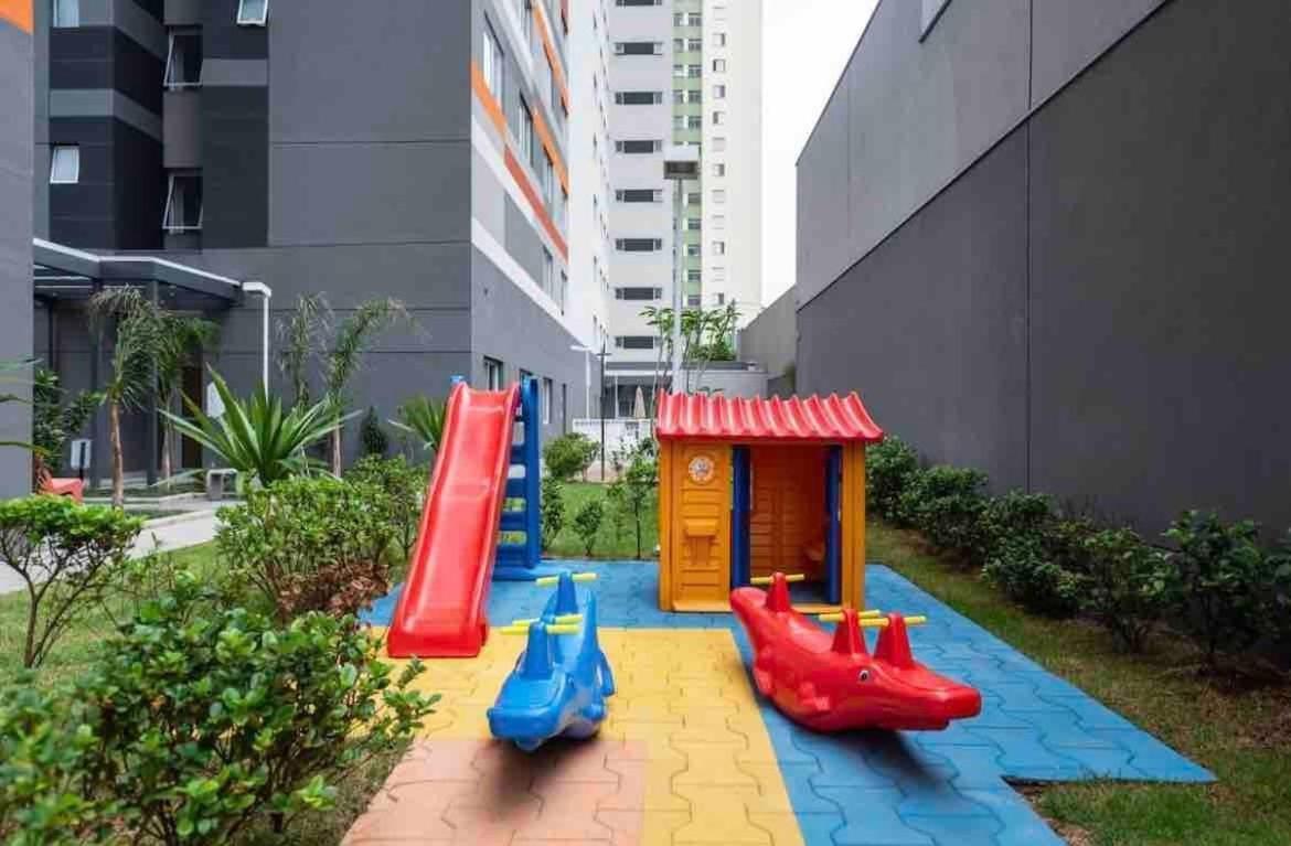 Studio Lindo e Aconchegante Próx ao Metrô Brás San Paolo Esterno foto