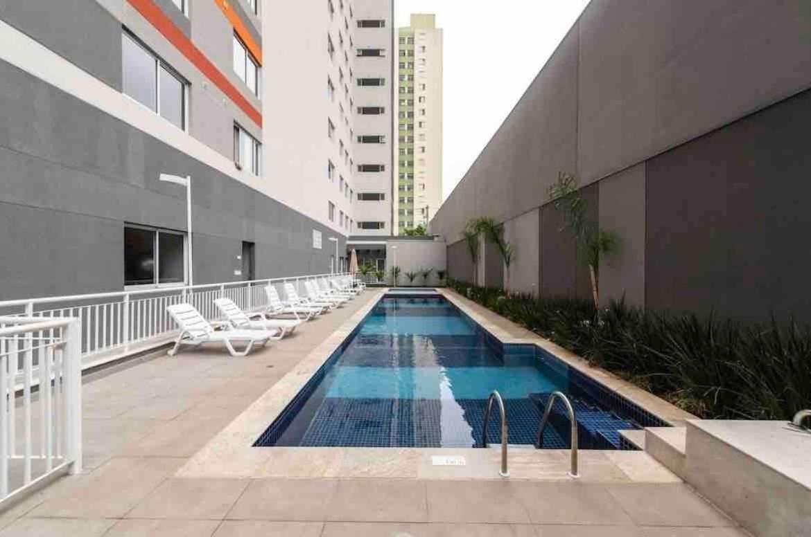 Studio Lindo e Aconchegante Próx ao Metrô Brás San Paolo Esterno foto