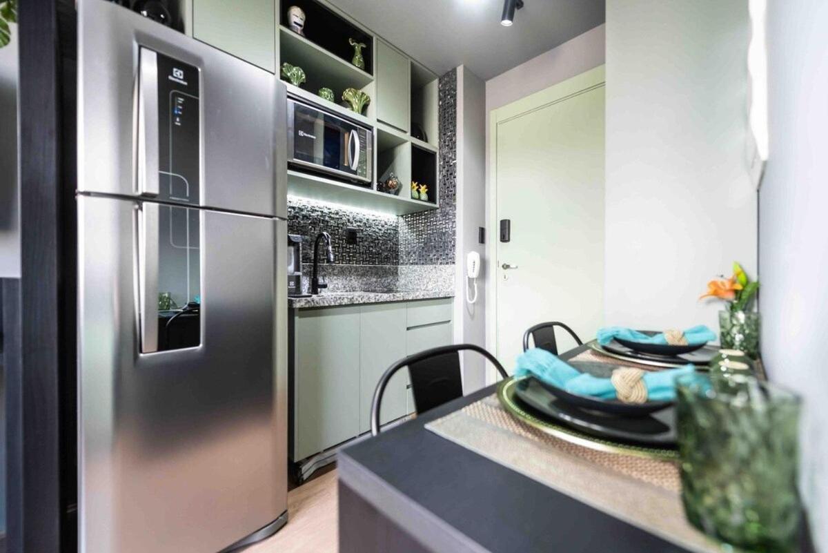 Studio Lindo e Aconchegante Próx ao Metrô Brás San Paolo Esterno foto